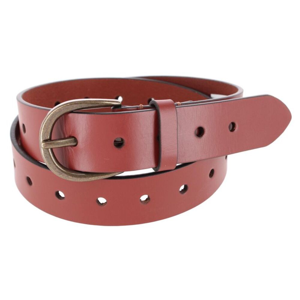 Timberland Women's 32mm Oval Buckle Casual Leather Belt